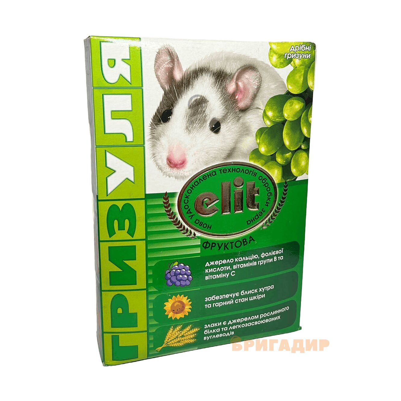 Еліт Корм д/дрібних гризунів,фруктовий,500г