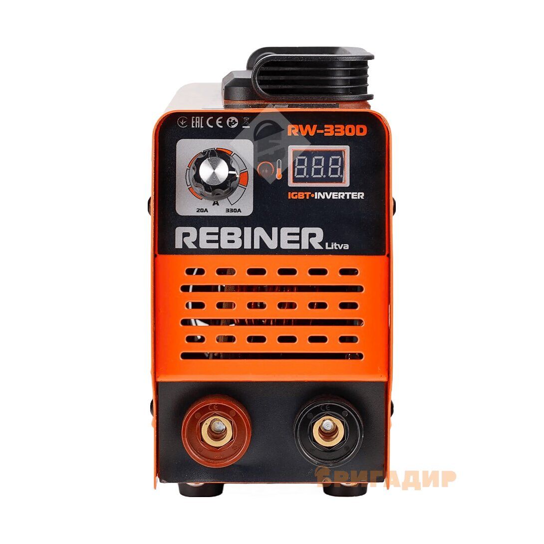Процес зварювання з Rebiner RW-330DK