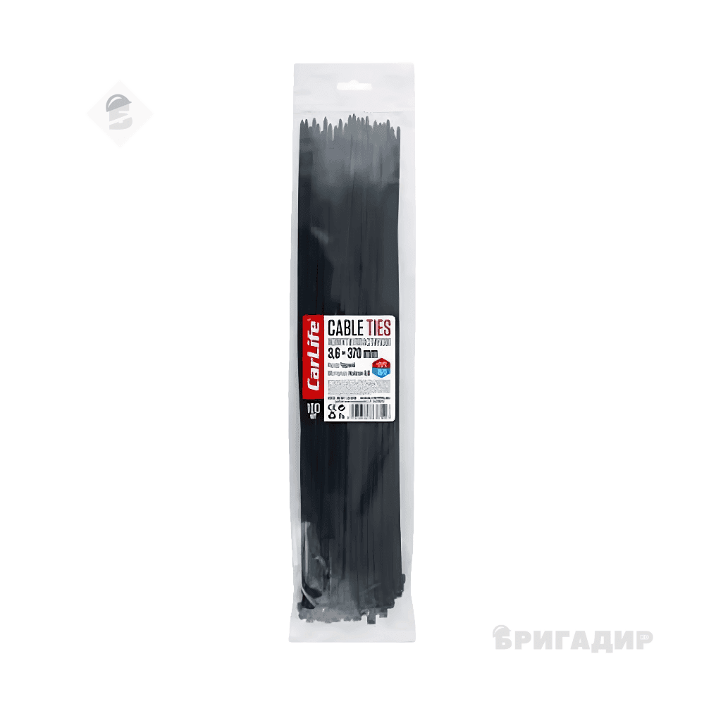 Стяжка кабельна 3.6х370 чорний