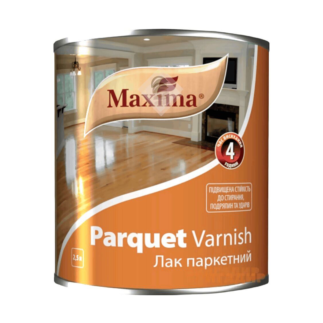 Паркетний лак Maxima матовий 2,5л