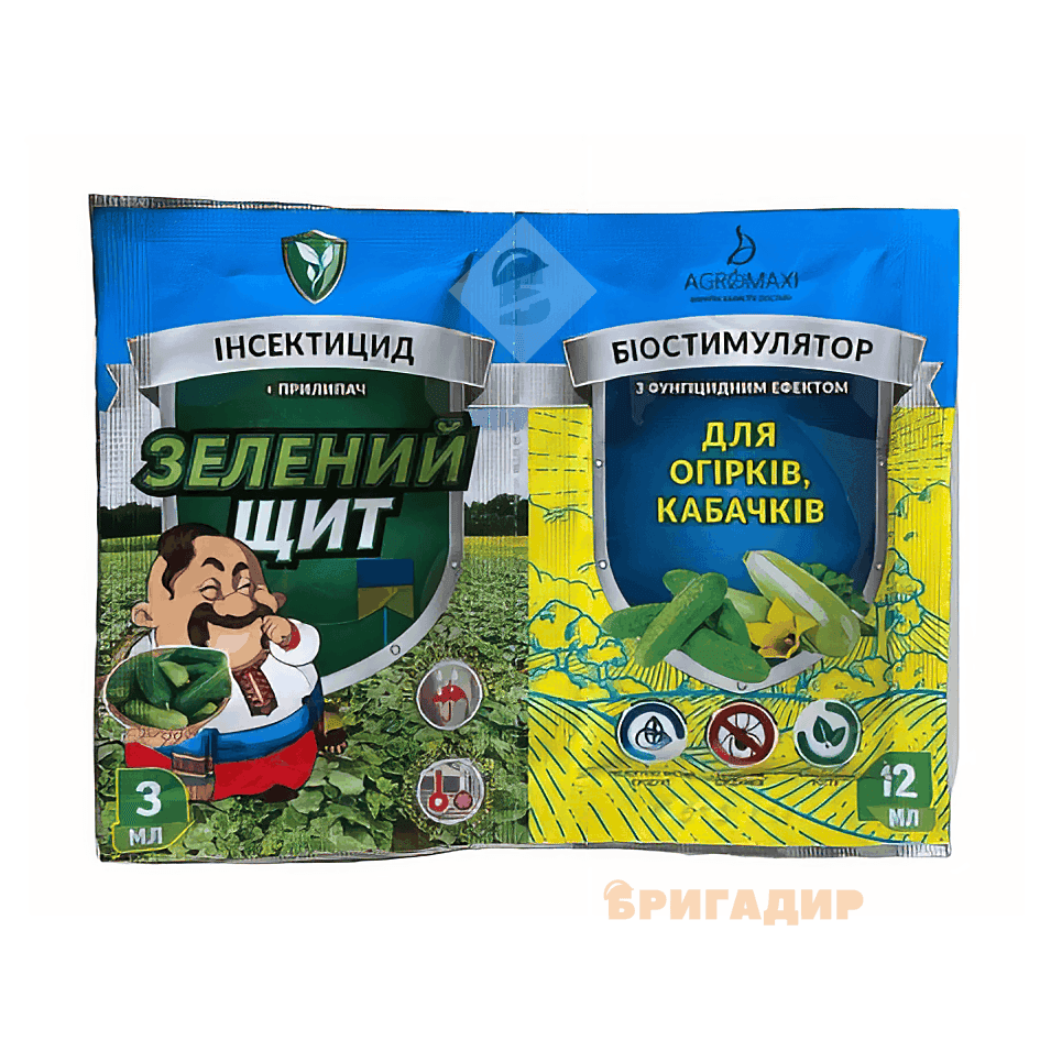 Зелений Щит для огірків і капусти