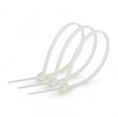 Стяжка кабельна багаторазова 5х400 біла