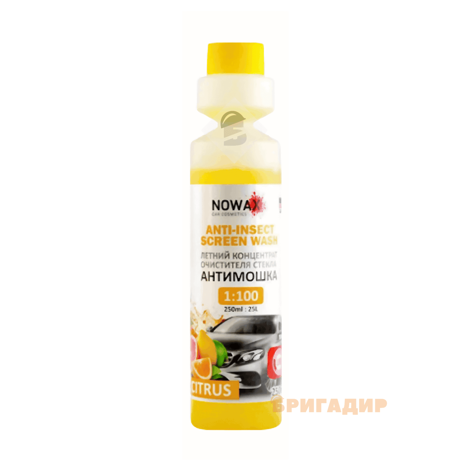 Омивач скла літній концентрат Nowax Anti Insekt Screen Wash Citrus