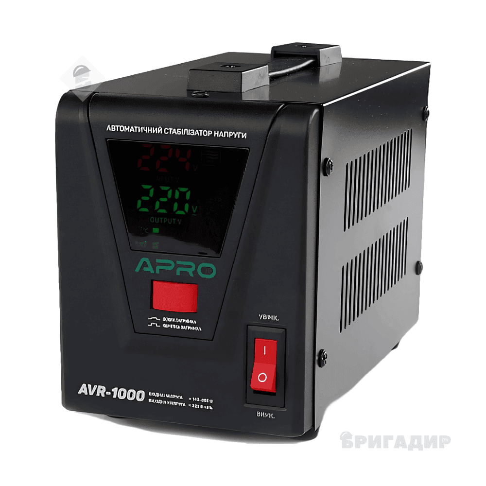 Стабілізатор напруги релейний APRO VR-1000