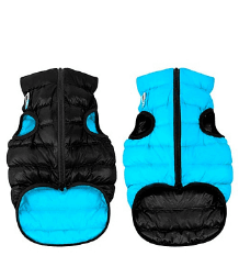 Курточка двостороння AiryVest Uni, блакитно-чорна