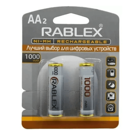Акумулятор Rablex HR/AA 1000mAh 1.2V 6289