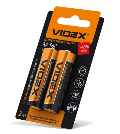 Батарейка Videx R6/АА сольова