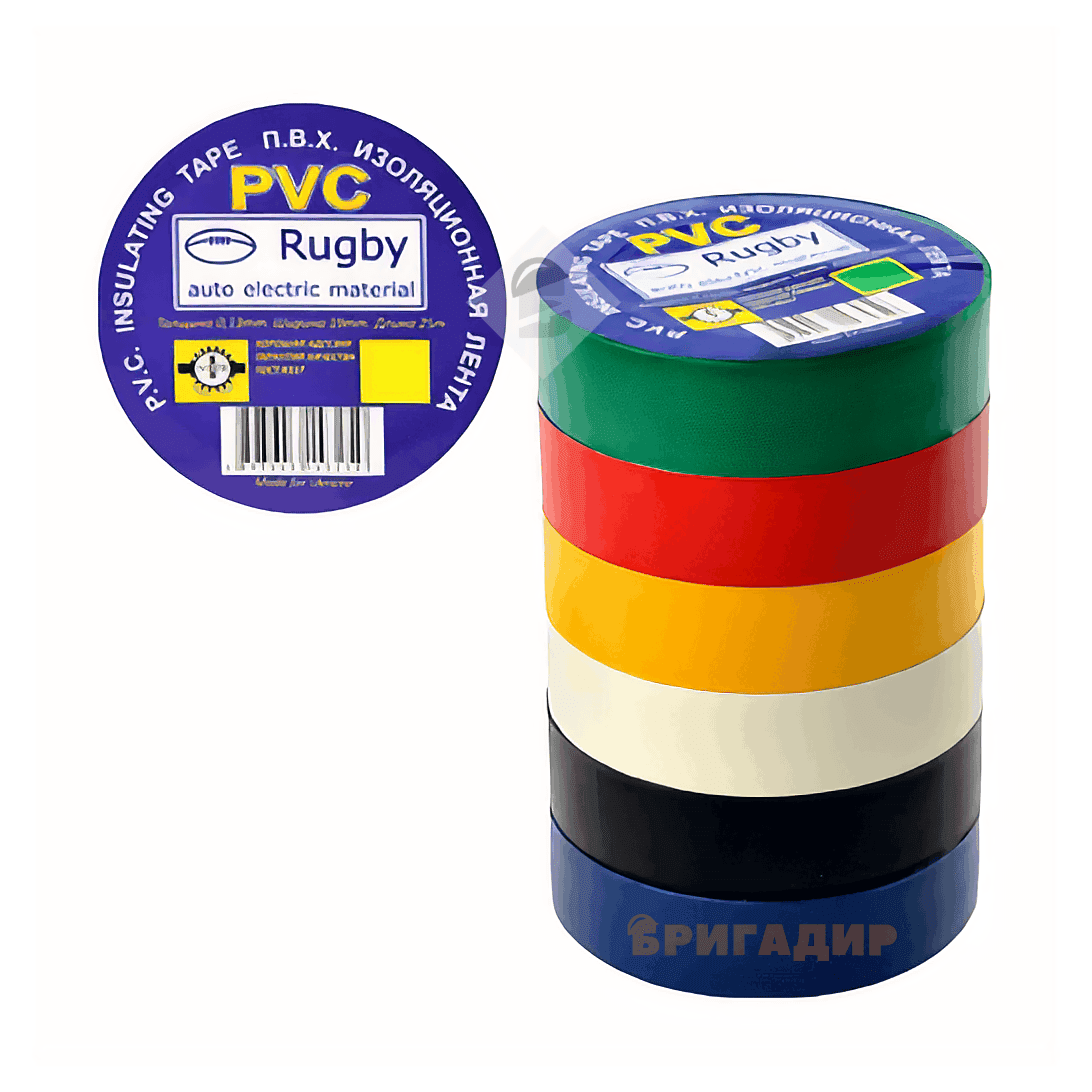 Ізолента STENSON Rugby/PVC асорті