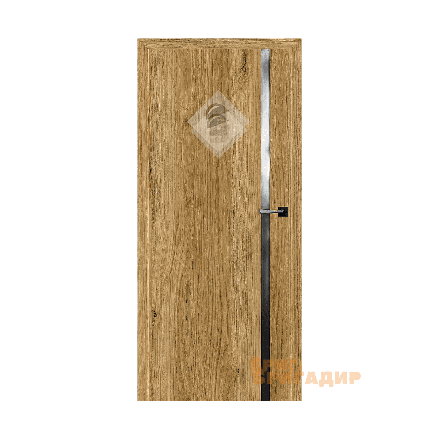 Двері міжкімнатні HYGGE ERIS Black Line Catanya Oak