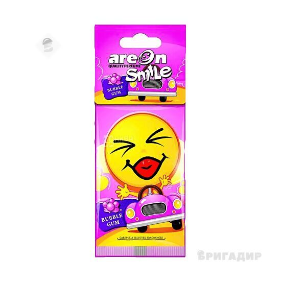Освіжувач повітря АРЕОН Сухі-Смайл Бабл Гам