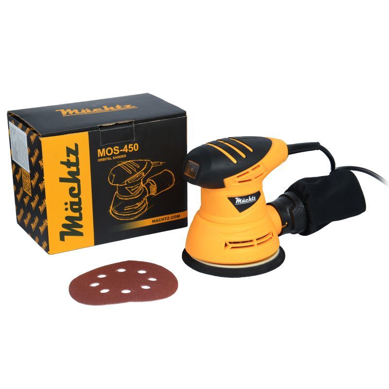 Шліфмашина ексцентрикова Mächtz MOS-450 - упаковка