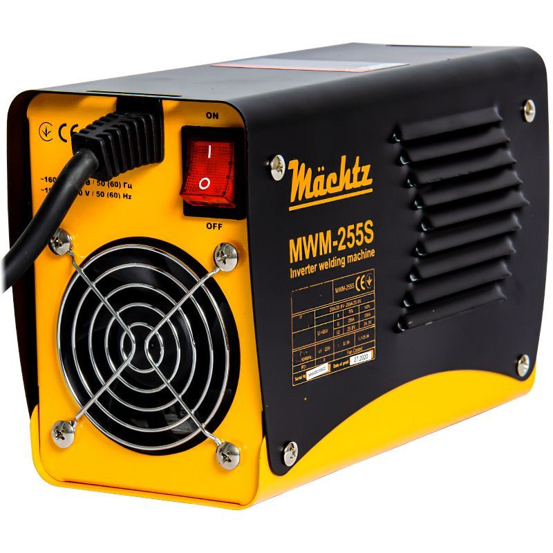 Зварювальний апарат Mächtz MWM-255 S на будівельному майданчику