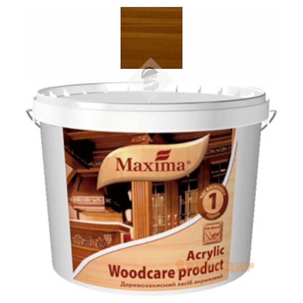 Акриловий деревозахисний засіб Maxima 3л Горіхове дерево