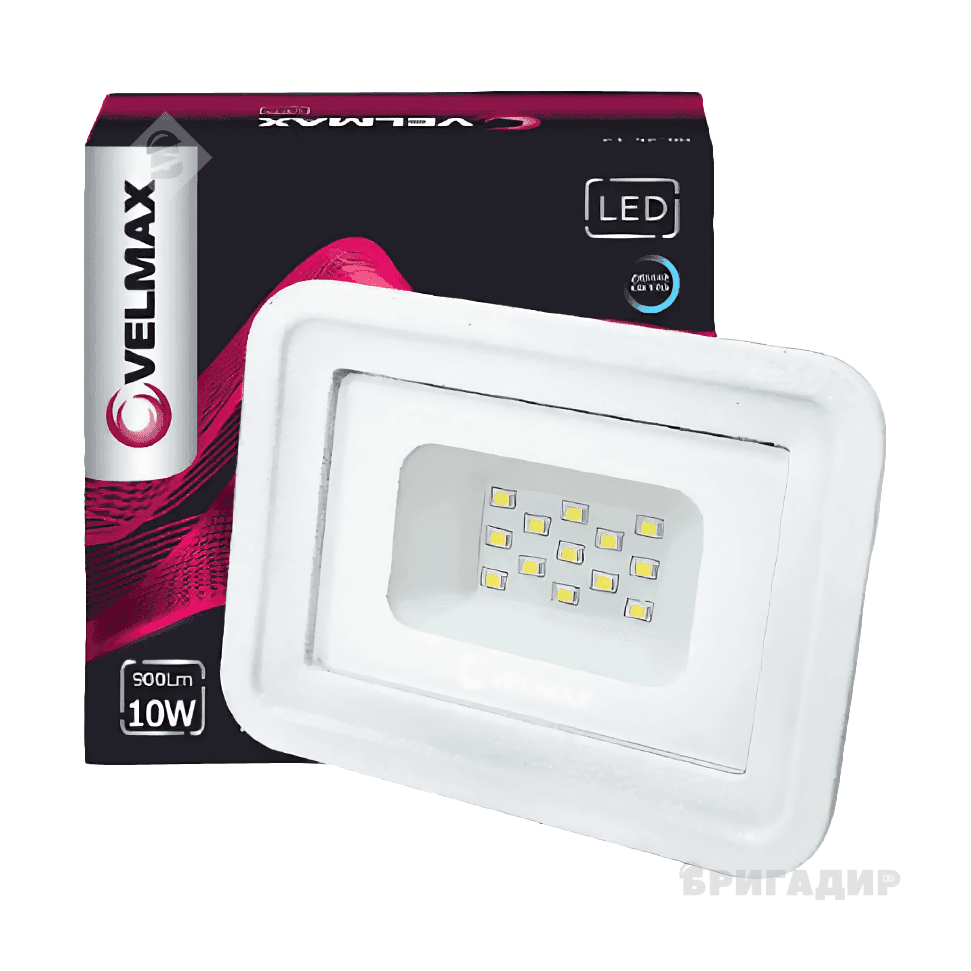 Прожектор Велмакс 10 Вт з датчиком руху